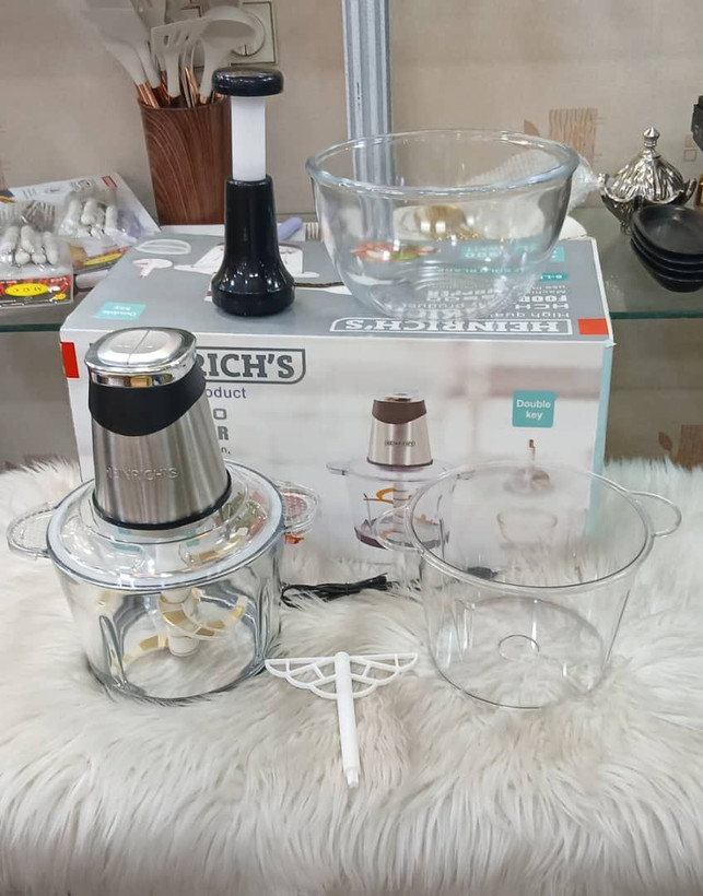 خردکن حرفهای ۳ لیتری هنریچ Heinrich's HCH-5500 | موتور ۵۰۰ وات و تیغه ۶ پره طلایی